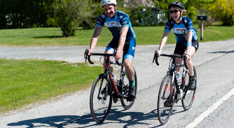 Cyclistes Tour CIBC Charles-Bruneau - Formule à distance